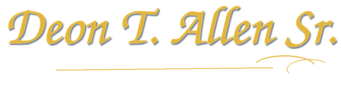 Deon T. Allen Sr. signature